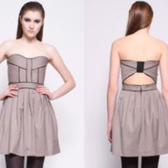 Valérie Dumaine Maura Dress in Blue - Picture 2 of 2